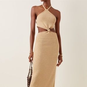 {beige botany} knit dress - cult gaia inspired